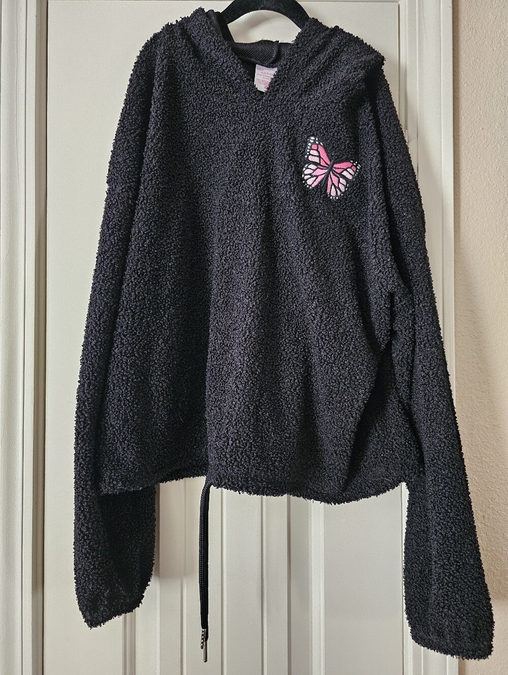 No Boundaries Teddy Butterfly Hoodie